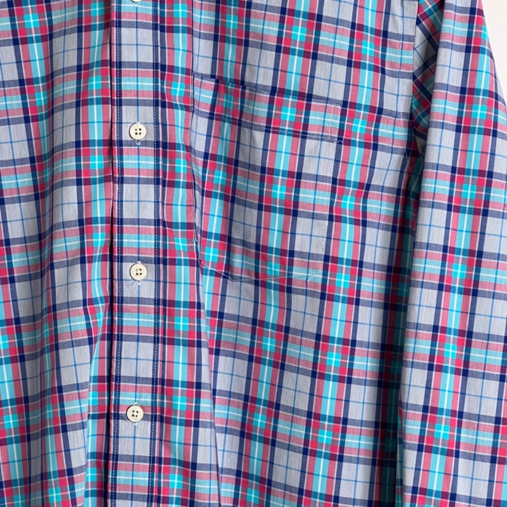 3 Crown & Ivy Long Sleeve Button Down Shirts Striped Plaid Floral Print Mens M - Picture 14 of 16